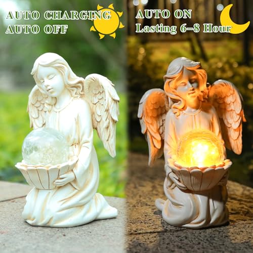 Estatua Ángel para Decoración Exterior miniatura 6
