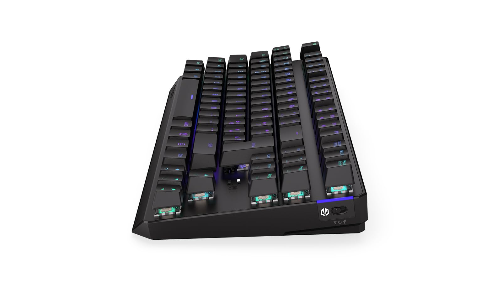ENDORFY Thock TKL Wireless IT Red, switch Kailh Box Red, connettività 2.4 GHz e Bluetooth, tastiera meccanica TKL 80%, layout Italiano, EY5G006