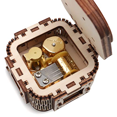 GuDoQi Puzzle 3D Legno, Modellini Carillon Mini