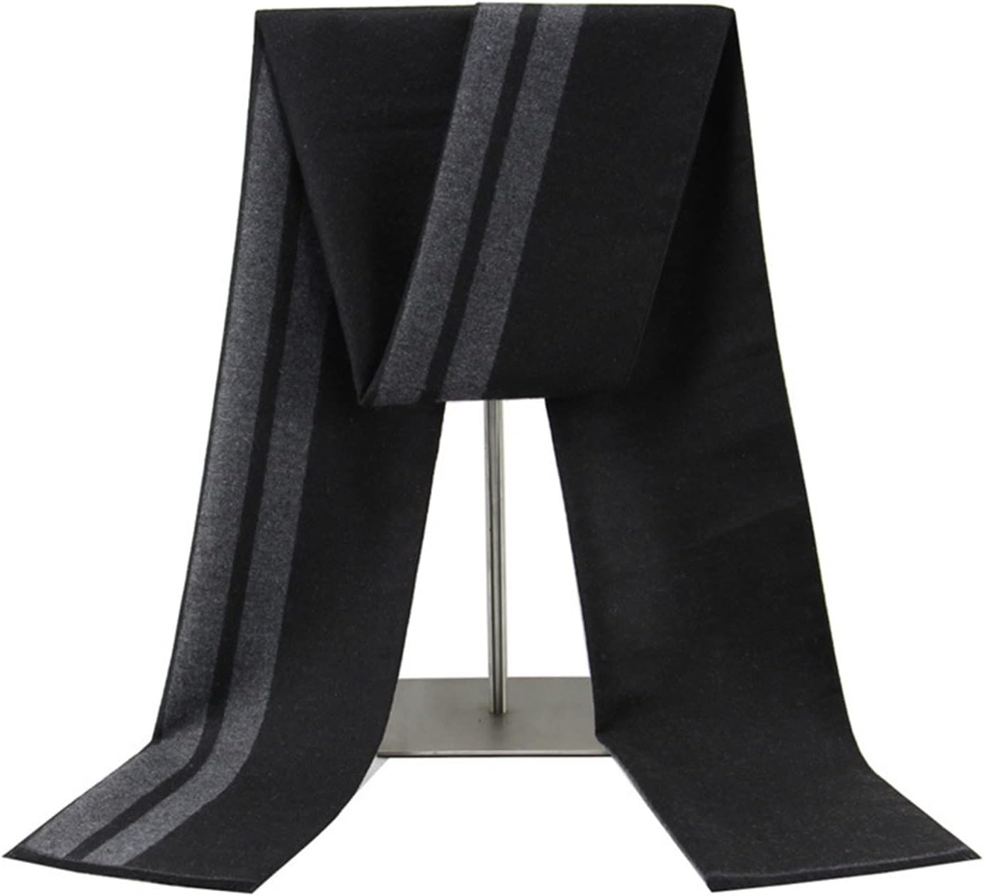 JSEIAJB Student Scarf Men's Winter Warm All-match Double-sided Imitation Cashmere