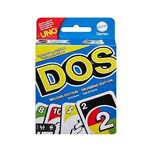 Mattel Games Juego de Cartas Dos Segunda Edición Juego de Mesa Familiar de UNO +7 años (Mattel HNN01) | Ya disponible en tu tienda friki favorita! En mundofriki.es! Mattel Games Juego de Cartas Dos Segunda Edición Juego de Mesa Familiar de UNO +7 años (Mattel HNN01) | Ya disponible en tu tienda friki favorita! En mundofriki.es!