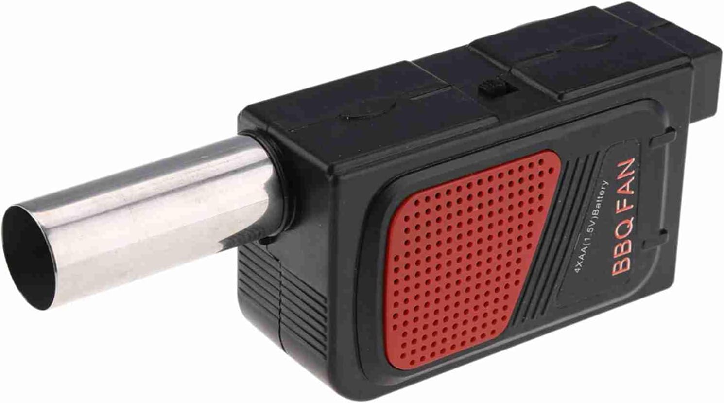 F&YPortable Electric BBQ Fan Air Blower for Charcoal, Grill, Campfire, Picnic Battery Powered, Quick Fire Starter Tool for Outdoor BBQ and Cooking