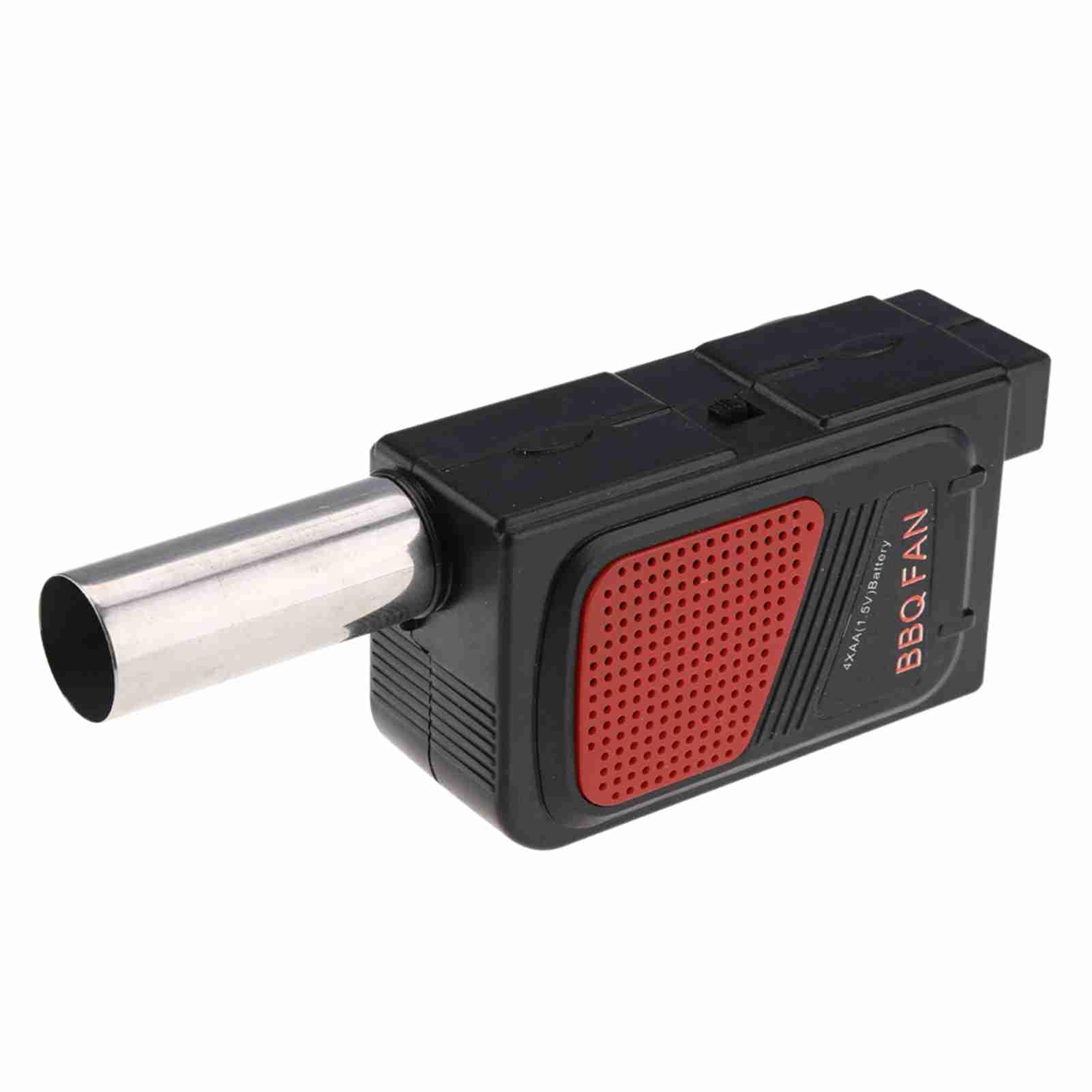 F&YPortable Electric BBQ Fan Air Blower for Charcoal, Grill, Campfire, Picnic Battery Powered, Quick Fire Starter Tool for Outdoor BBQ and Cooking