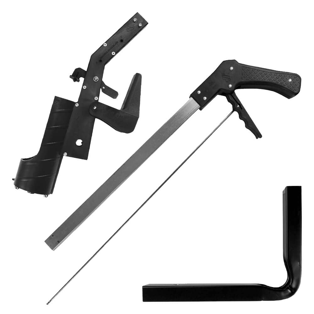Markierung-Komplett-Set Typ M, weiß, für den Einsatz im Innen- und Außenbereich, Art.-Nr. 70486 | Bodenmarkierungsgerät | Markierungsgerät | Markierungswagen