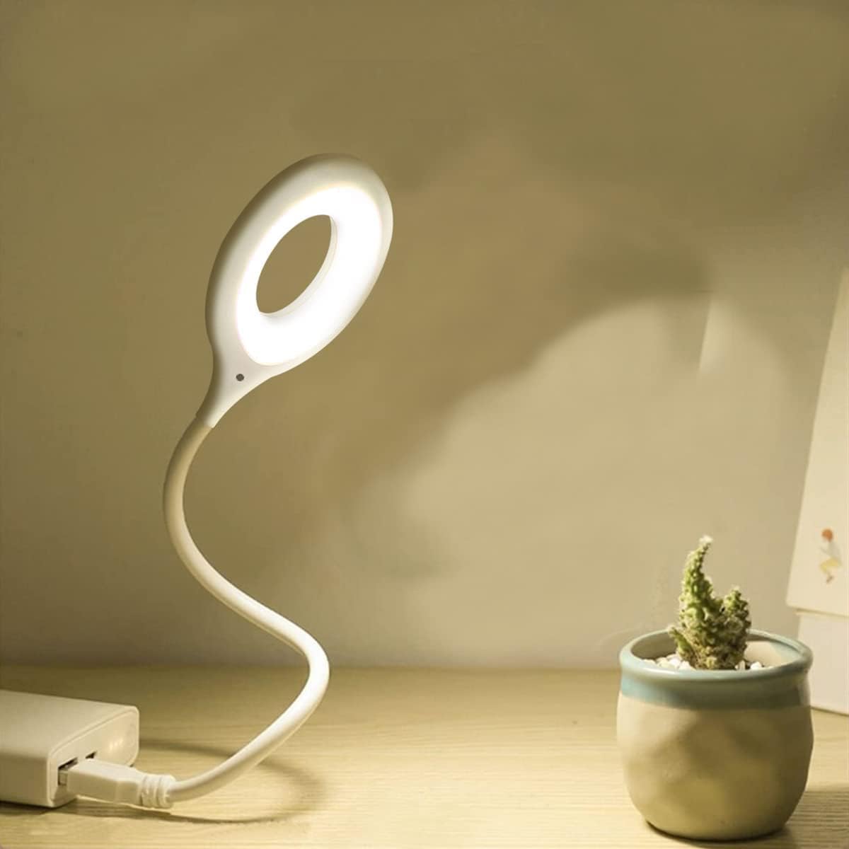 Lavji Enterprise Voice Control USB Lamp with 3 Color Dimmable LED Light | 360˚ Adjustable |Voice Activated Lights for Book Reading, Office Work & Night Lamp |Voice Sensor Light (B0D1167VWW) Amazon Price History, Amazon Price Tracker