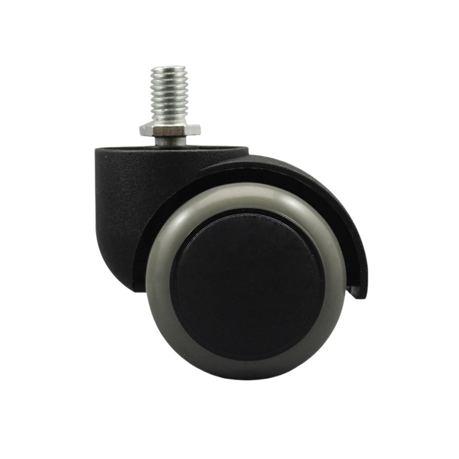 MXXDMOPD 5 Pieces/lot 2 inch Swivel Chair Wheel boss Office Caster Computer Accessories Mute(Screw-Grey)