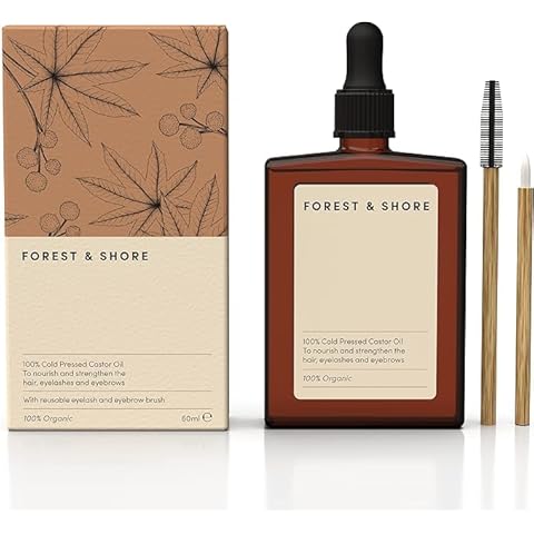 Forest & Shore Organic Castor Oil for Hair Cover