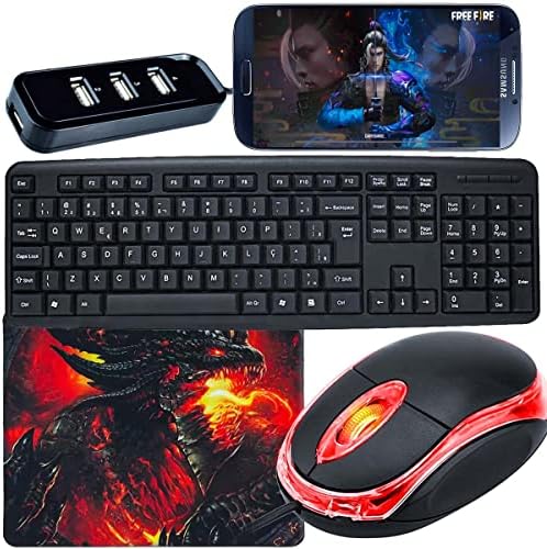 Mobilador Gamer Para Celular Android Com TEclado Ab...