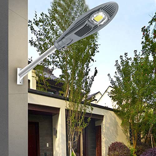 Vvikizy Alumbrado Público, Farolas LED, Lámpara LED de Luz de Inundación de Calle para Iluminación de Lámparas de Jardín Al Aire Libre 85-265V (50W puro)