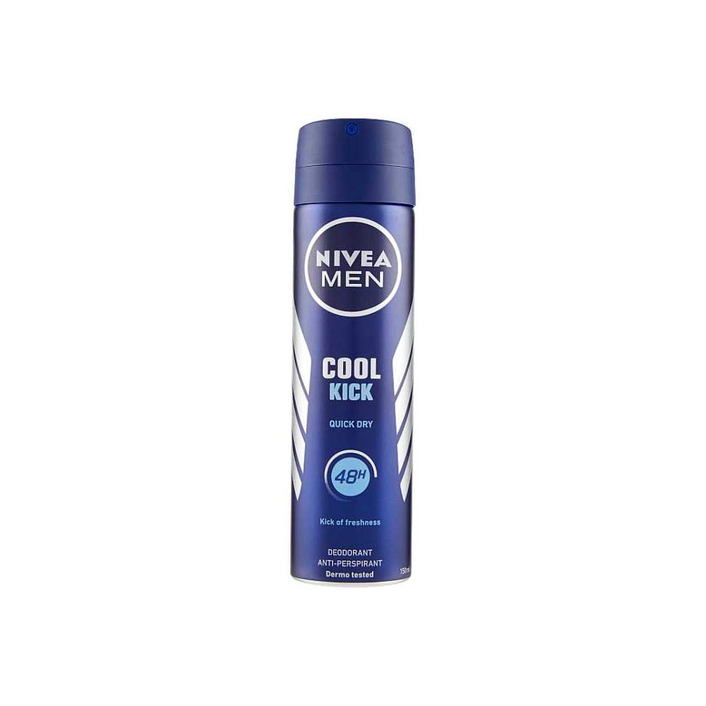 Nivea Men Cool Kick Deodorant Spray 48H 150 ml