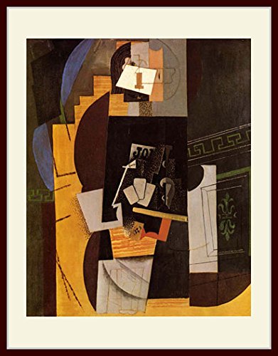 ピカソ 「鳥籠」 レプリカ 額サイズ約470×400mm パブロ・ピカソ 鳥かご