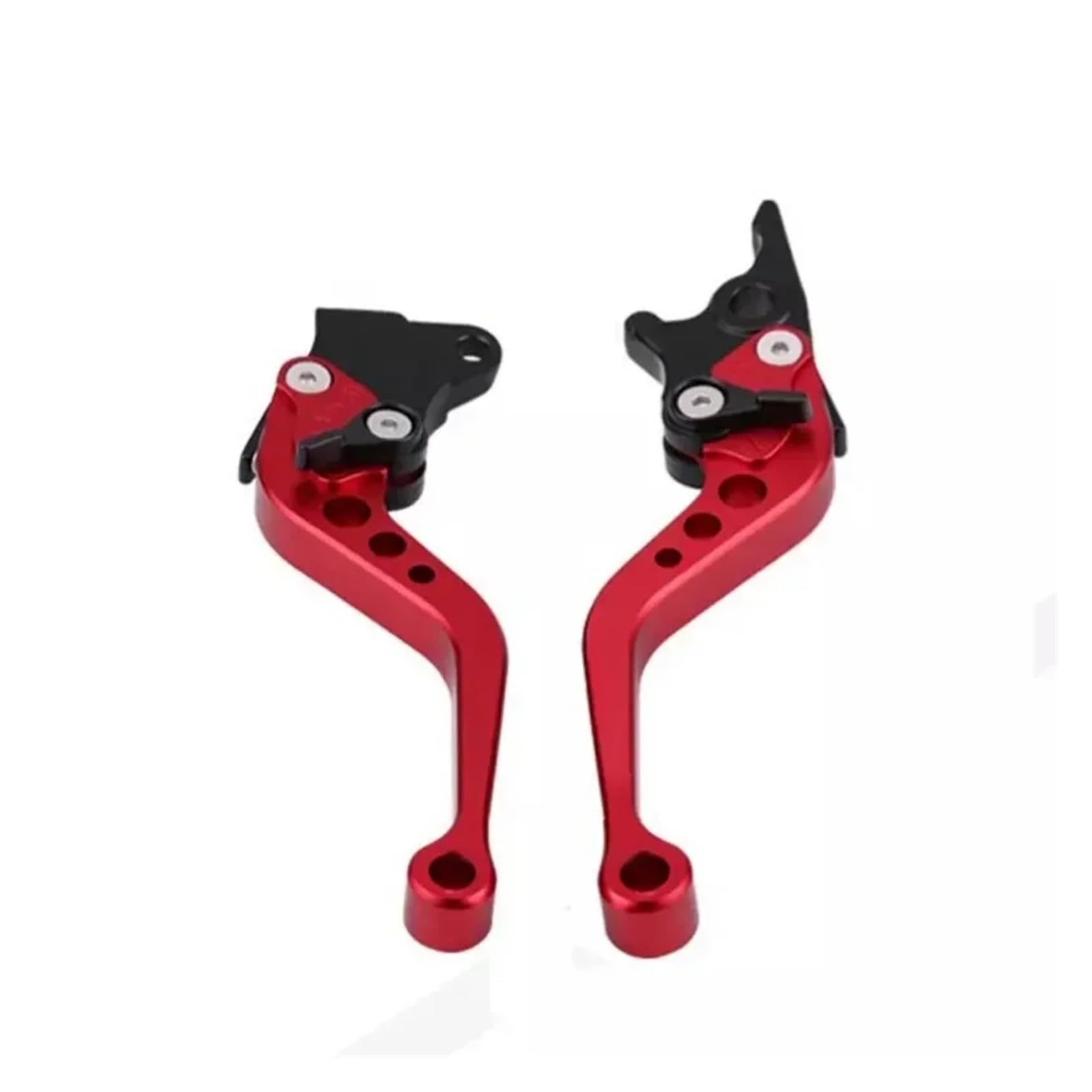 Abdktmnx Red Universal Motorcycle Clutch Brake Handle Drum Lever For Gy6 Motorbike Accessories Alloy Cnc Motorbike Handlebar Brake Handlebar Clutchs Brakes Levers