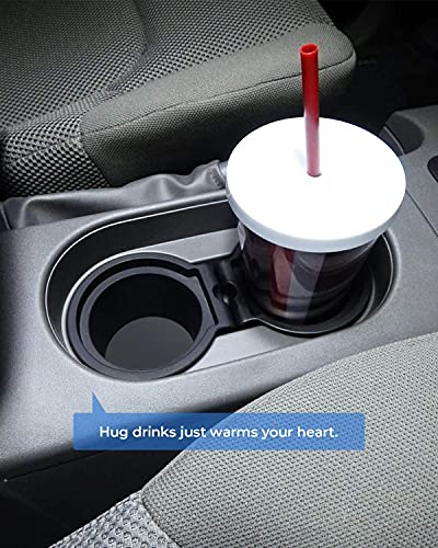 Joytutus Cup Holder Insert 2 Pack Replacement Compatible With Frontier 2005-2019 Pathfinder Center Console Cup Holder Insert 2005-2012 Xterra 2005-2015 96975-Ea000 96975-Zs00A #TOP1