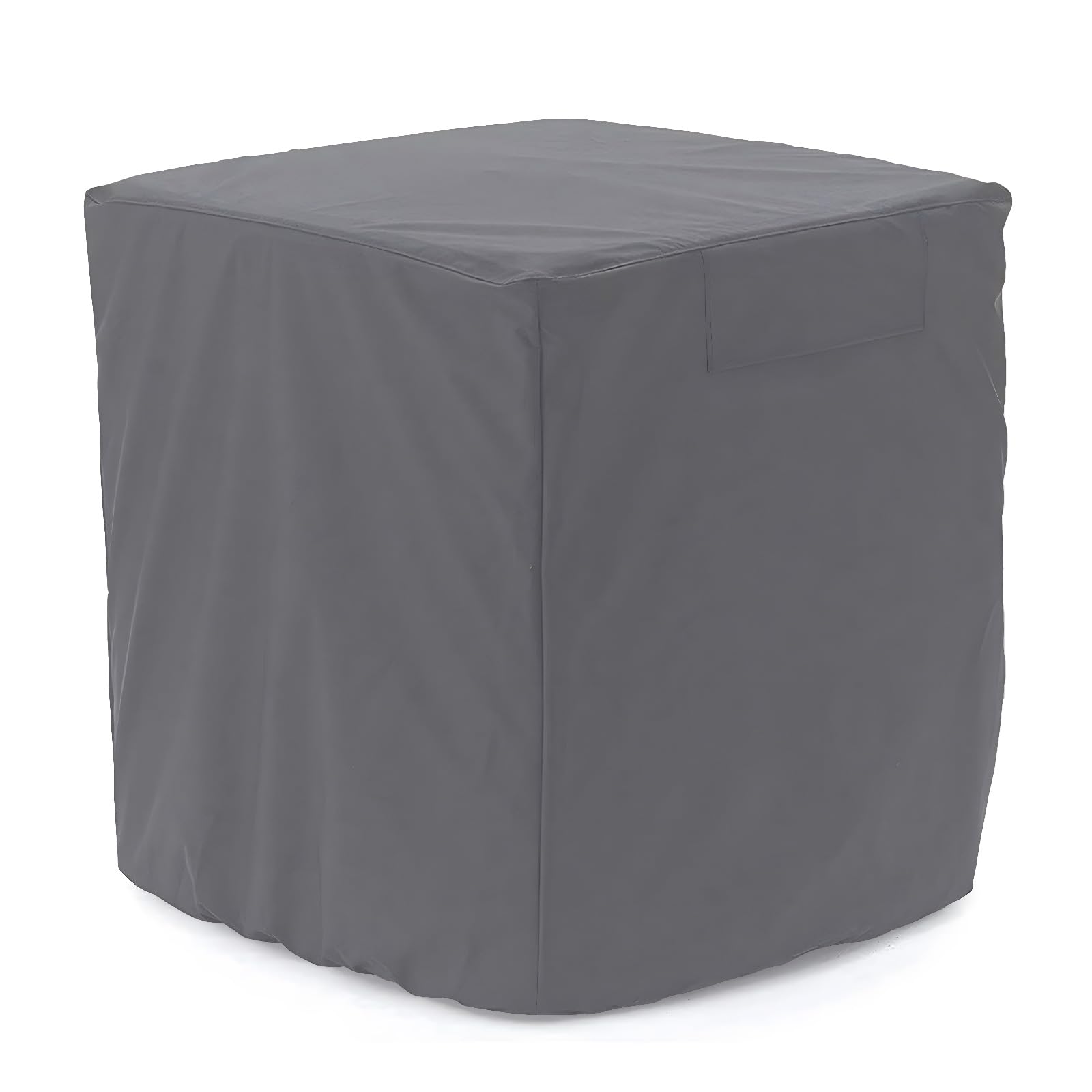 STARTWO Air Conditioner Cover Heavy Duty Waterproof Durable for Outdoor Elastic Bottom for Secure Fit Year Around Protection -Gray W30inD30inH32in
