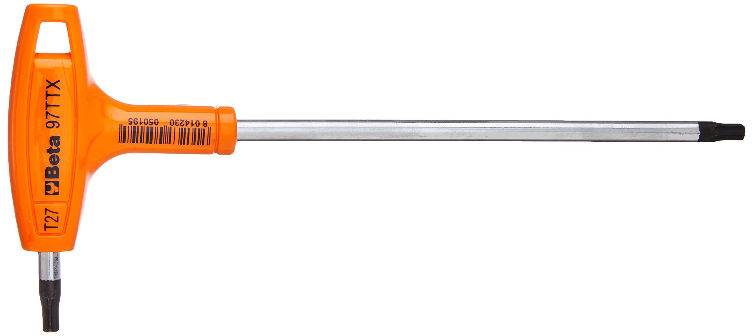 Beta Chrome 970727 Model 97 Ttx27 Offset Torx Key With Handle, T27 Size 0.153441734352