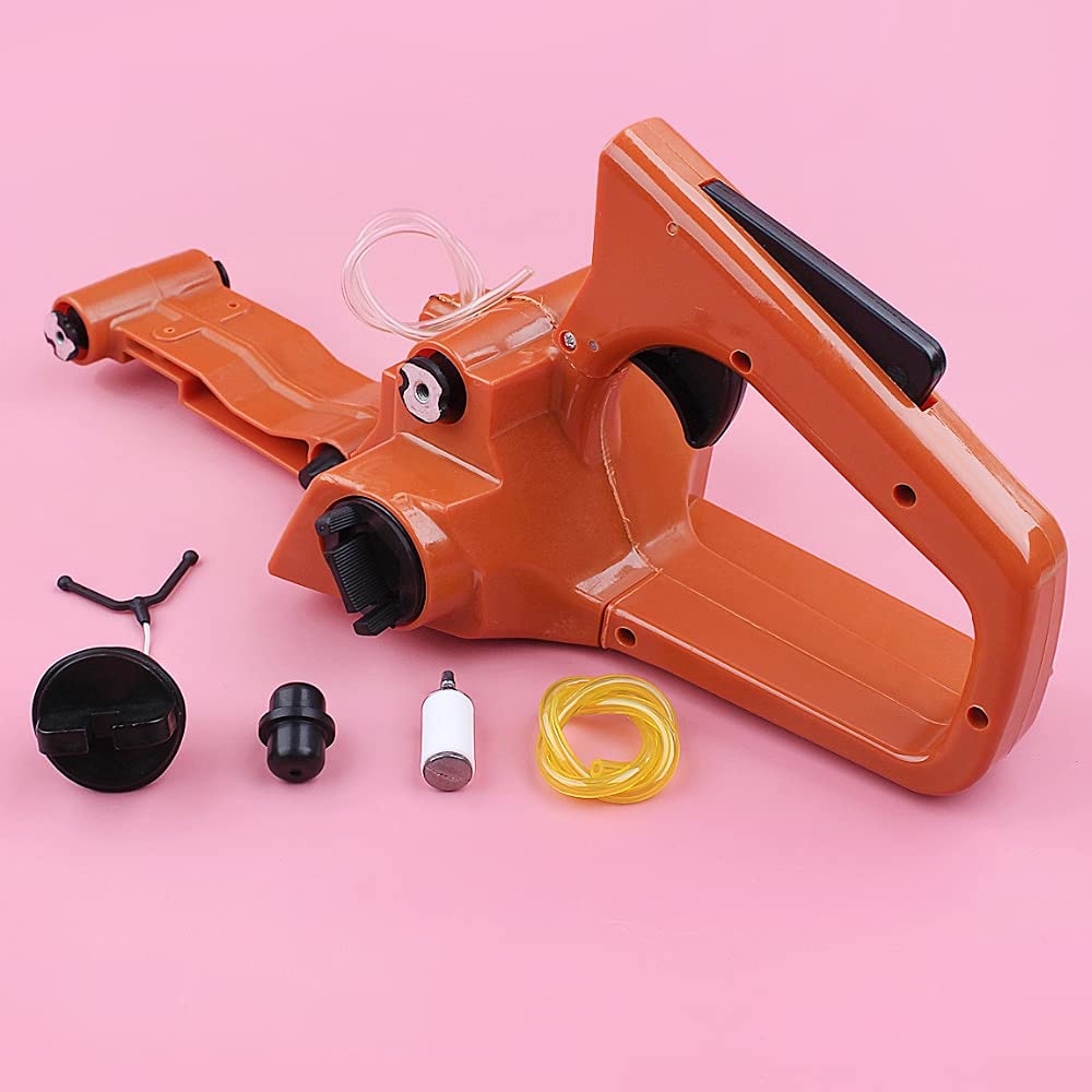 Conjunto de Tanque de Gas de Combustible for Husqvarna 137 142 Filtro de Combustible Línea de Filtro Tapón de Tapa del Tapa Delantera Buffer de tampón Reemplace la Pieza de Repuesto