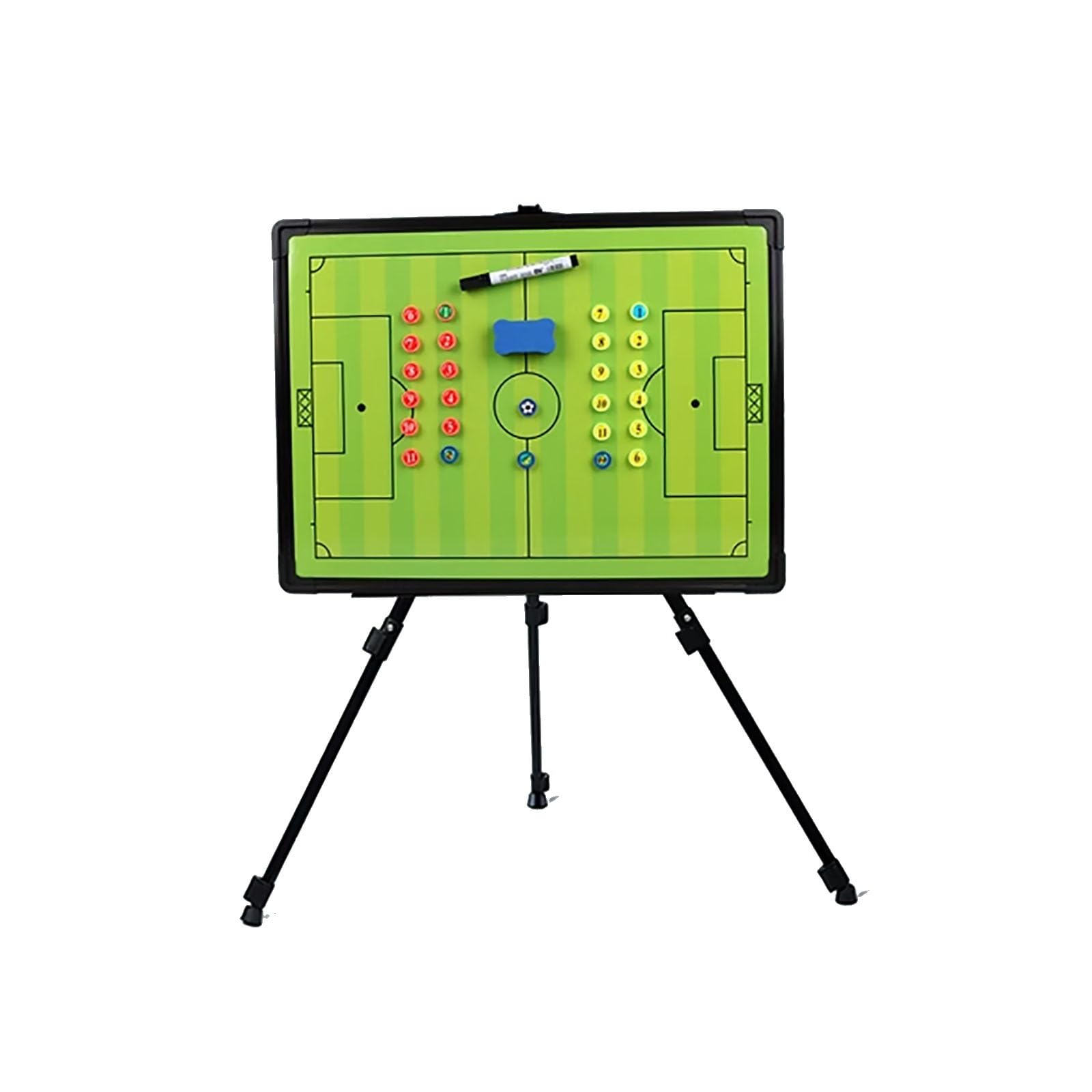 Lavagna Tattica Magnetica per Calcio, Lavagnetta Tattica Portatile da Allenamento Professionale per Partite di Allenamento di Calcio
