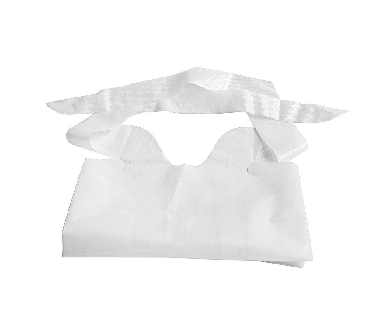Disposable Plastic Bibs - Heavy Weight (Case of 500)