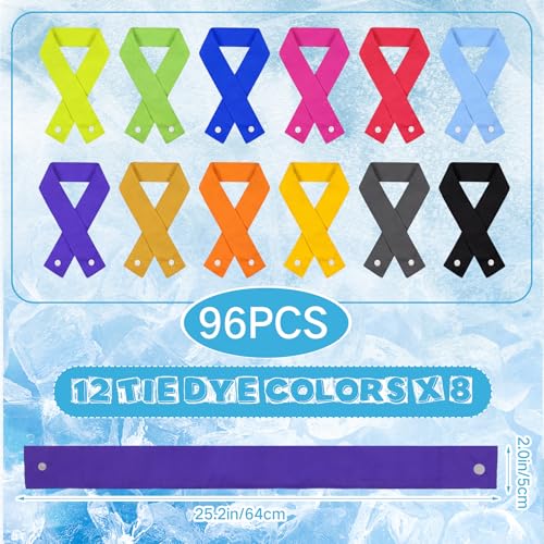 Image of Geyoga Cooling Neck Wraps Cooling Scarf Wrap Bandanas for Summer Women Men Walking Riding Outdoor