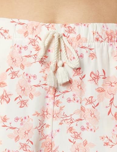 Image of Van Heusen Women Allover Print Lounge Shorts - 100% Modal - Functional Pocket, Superior Drape 55501 LNG25 S Beige