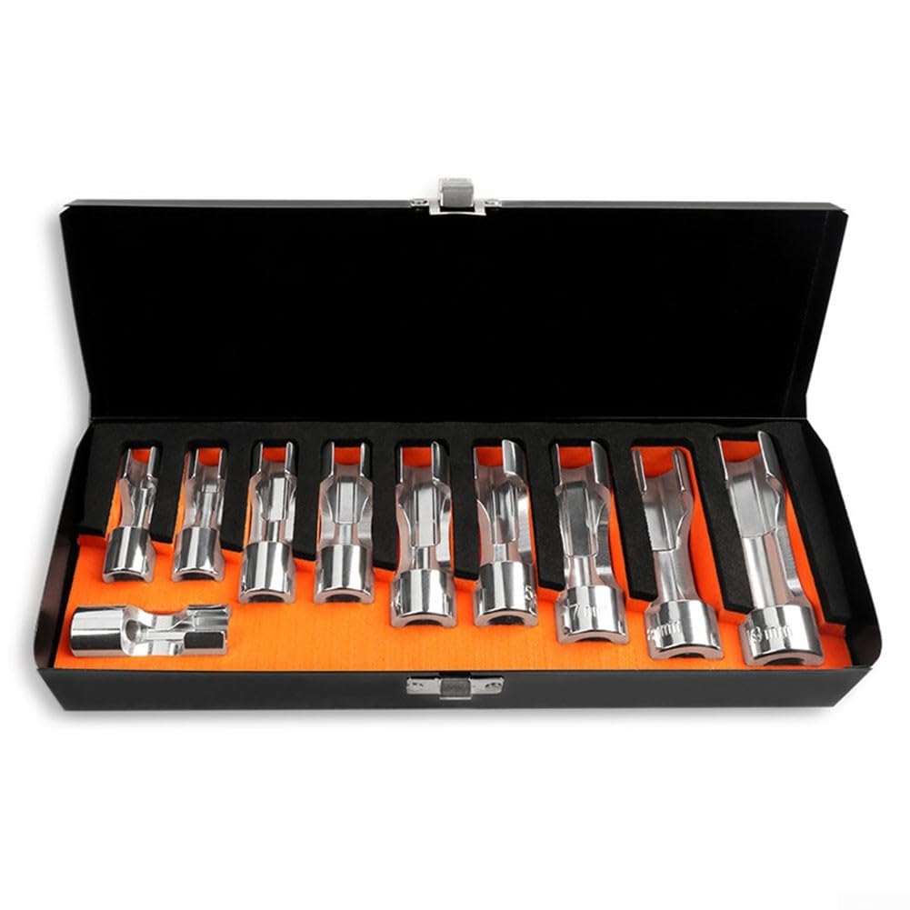 Offener Steckschlüssel Satz 10-19mm 3/8 Zoll Chrom Vanadium