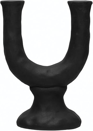 Creative Co-Op Soporte cónico de gres