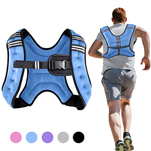 Henkelion Running Weight Vest for Men Women Kids Weights Included, Body Weight Vests