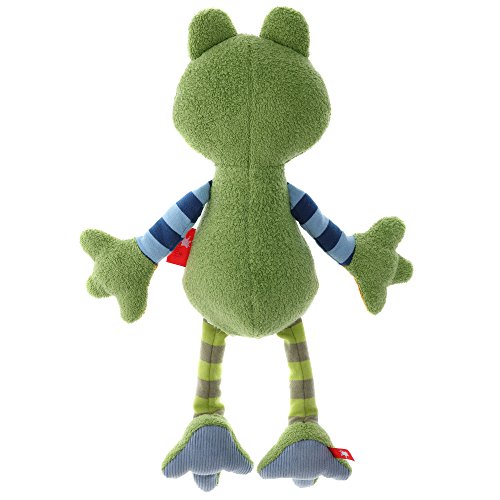 sigikid, Mädchen und Jungen, Stofftier Frosch, Patchwork Sweety, Grün, 38694 – Bild 5
