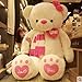Xfwj La muñeca de peluche Ragdoll acompaña para dormir en la almohada de la cama Linda muñeca le da a la niña un regalo de cumpleaños almohada niña de almohada dolly peluche juguete abrazo oso gran ra