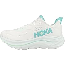 Hoka One One 1162031-WTCL Clifton 10 White, Cielo Blue Women’s Scarpe Taglia US 5.5