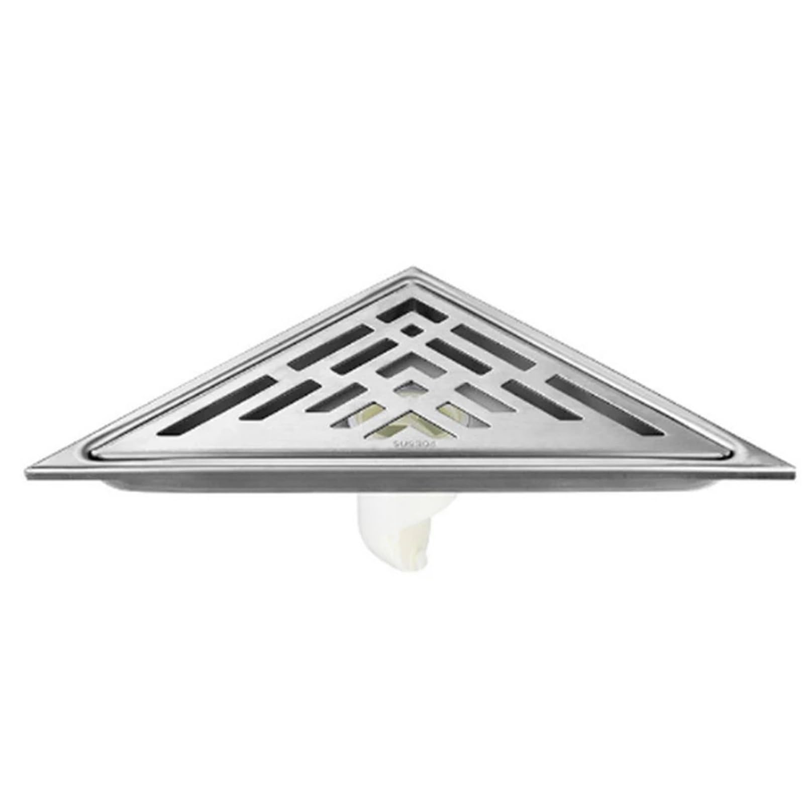 Drainage grates Triangle Floor Drain 304 Stainless Steel Kitchen Bathroom Shower Waste Grates Strainer Water Corner Drains(Floor Drain A)