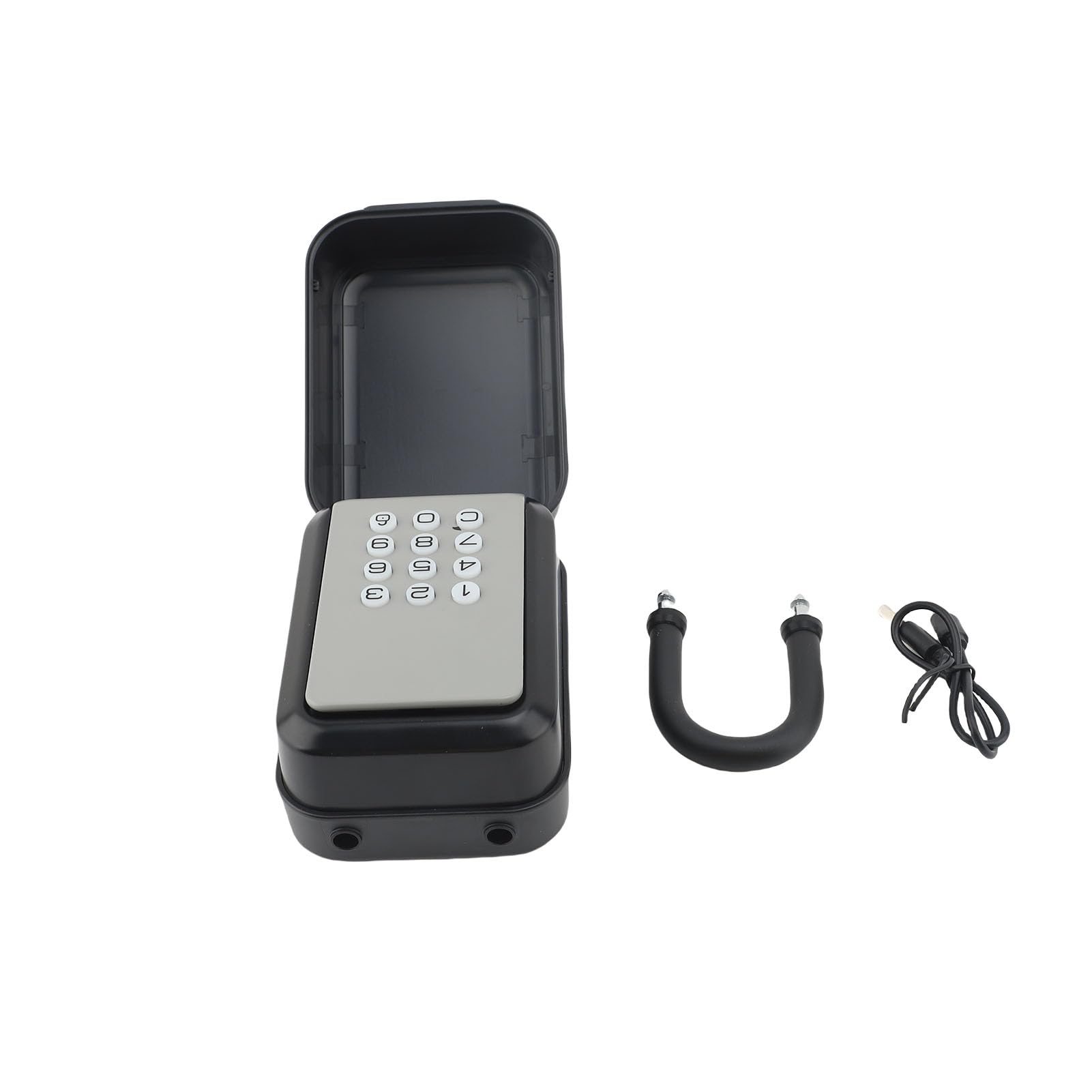 Coffre à clé Intelligent, Contrôle Bluetooth, pour Usage Extérieur (GRAY)