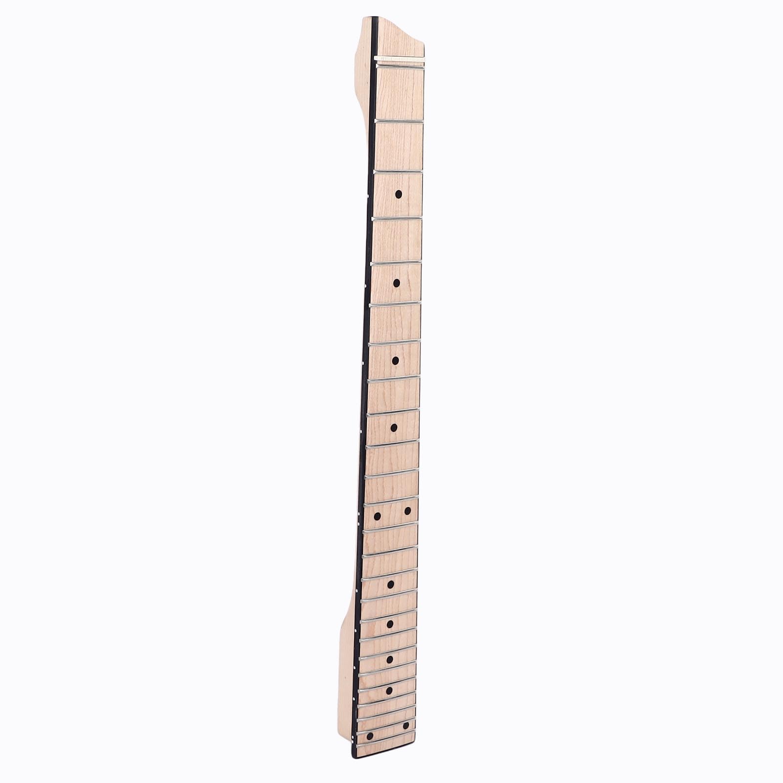 25 Frets Headless Chitarra Elettrica Collo Senza Testa, Tastiera Senza Testa, Legno di Acero Senza Testa Chitarra Elettrica Collo 6 Corde Chitar