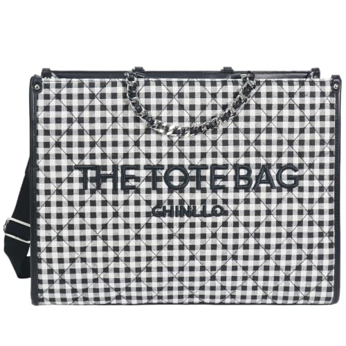 Image of Chinllo Laptop Tote Bag for Women Top Handle Satchel Purse and Handbags Work Compartment with Shoulder Strap