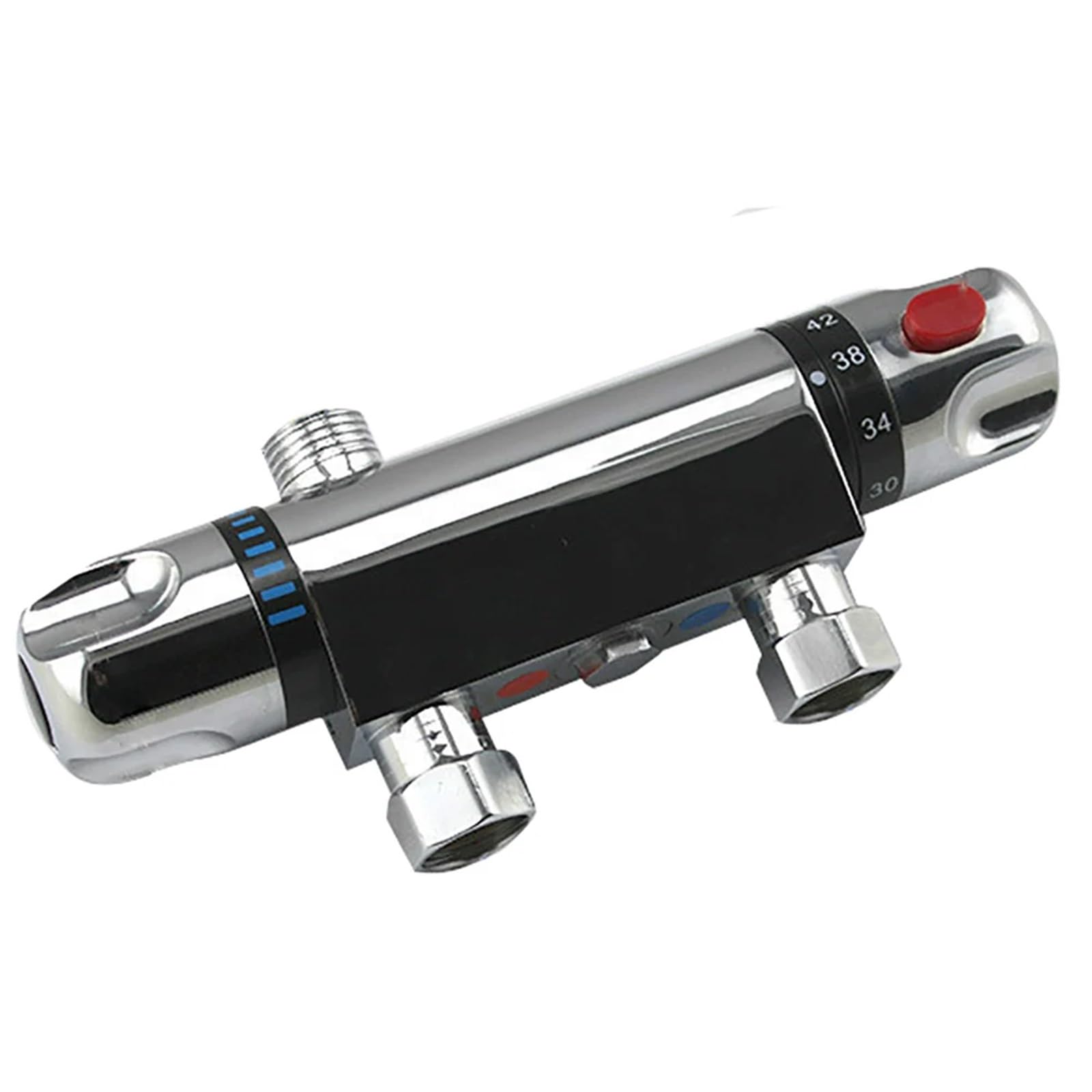KKCZOFMJ Thermostatic Mixing Valve Pipe Thermostat Valve Control the Mixing Water Temperature