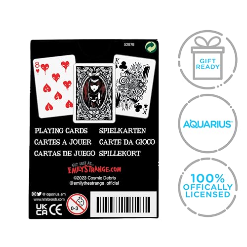 Cartas de Juego Emily The Strange Poker miniatura 7