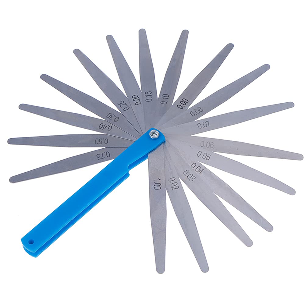 Buy ARFUKA Feeler Gauges Metric Feeler Gauge Folding Filler Gauge