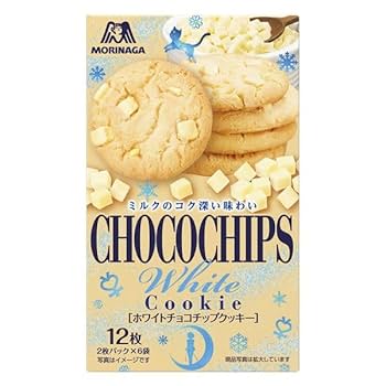 Amazon.co.jp: 森永製菓 ホワイトチョコチップクッキー 12枚