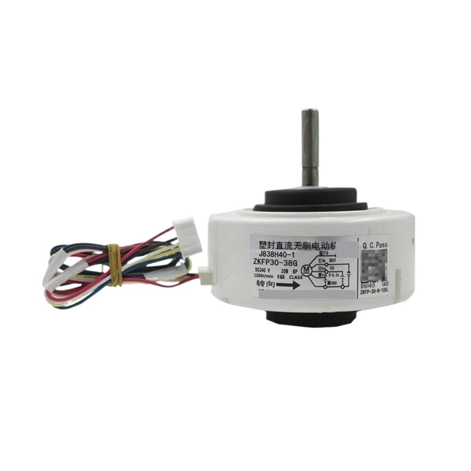 WUPLKCUIJ For Air Conditioner Indoor Unit DC Fan Motor ZKFP30-38G J118H40-1 Conditioning Parts
