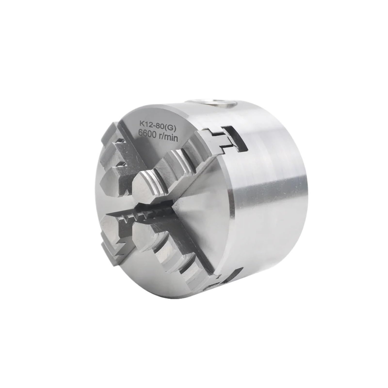 Mandril de torno autocentrante de 4 mordazas 80 mm K12-80 con acero endurecido for mini tornos