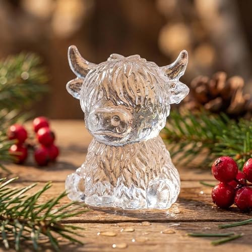 Molde de Hielo 3D Mini Vaca Highland de Silicona miniatura 4