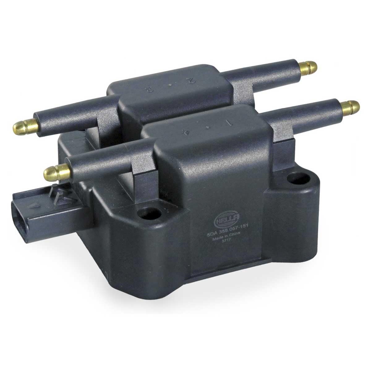 HELLA 5DA 358 057-151 Bobina d'accensione, 3a... poli