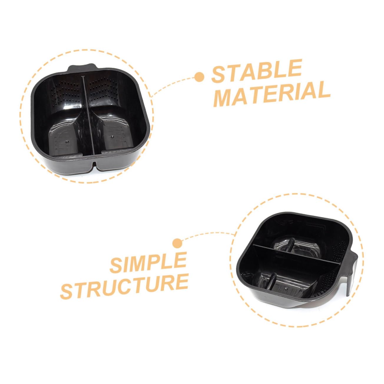 Baluue 4pezzi Ciotola Per Mischiare Colore Per Strumento Versatile Per e Trattamenti Per e Personale Capacità e Resistente Per Parrucchieri e