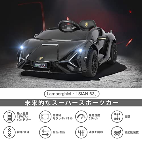 VUVUINC Lamborghini Sian ランボルギーニ 特別Equipment MAX ver. ラッカーブラックサムネイル3