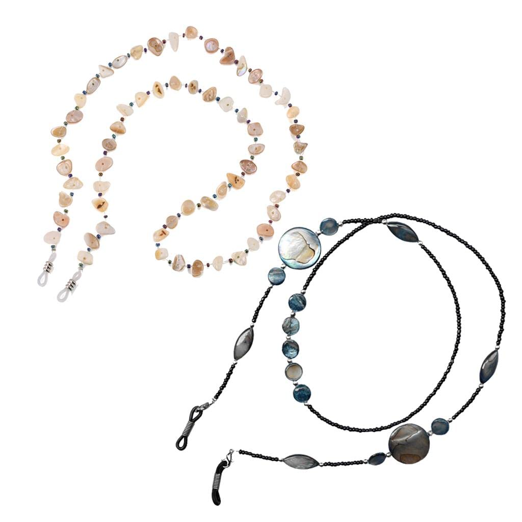 BNF® 2Pcs Beaded Eyeglasses Lanyard Rope Chain Beads Cords Strap Holder Retainer|Health & Beauty | Vision Care | Other Vision Care|2 Pieces Eyegles Chains The Eyegl Is Not Included-image-35