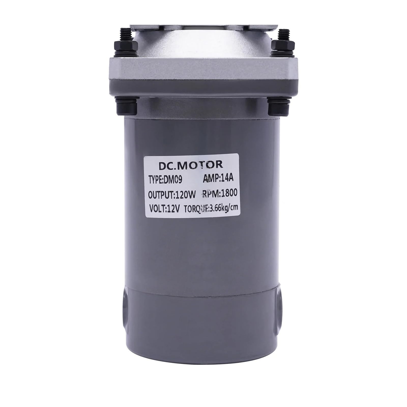 Motoriduttore portatile RV040 da 120 W, DC 12 V, 1800 giri/min, riduttore di velocità a vite senza fine ad alta coppia regolabile for uso industriale Trasmissione fluida