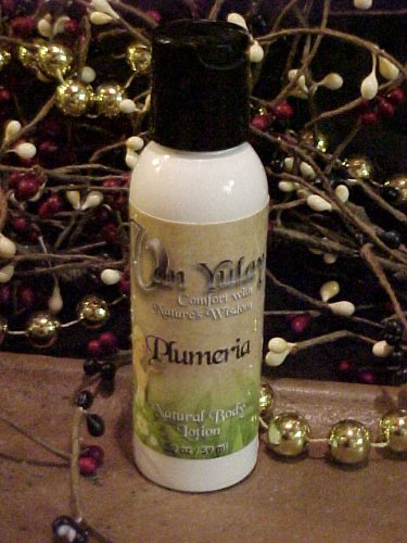 Natrual Moisurizing Lotion with Quality Oils 2 oz Plumeria