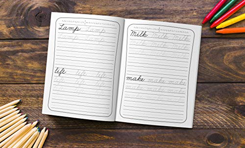 Cursive Handwriting Practice Book For Kids: Cursive Tracing Workbook For 2nd 3rd 4th And 5th Graders To Practice Letters, Words & Sentences In ... and Handwriting Workbooks for Children) - Image 6