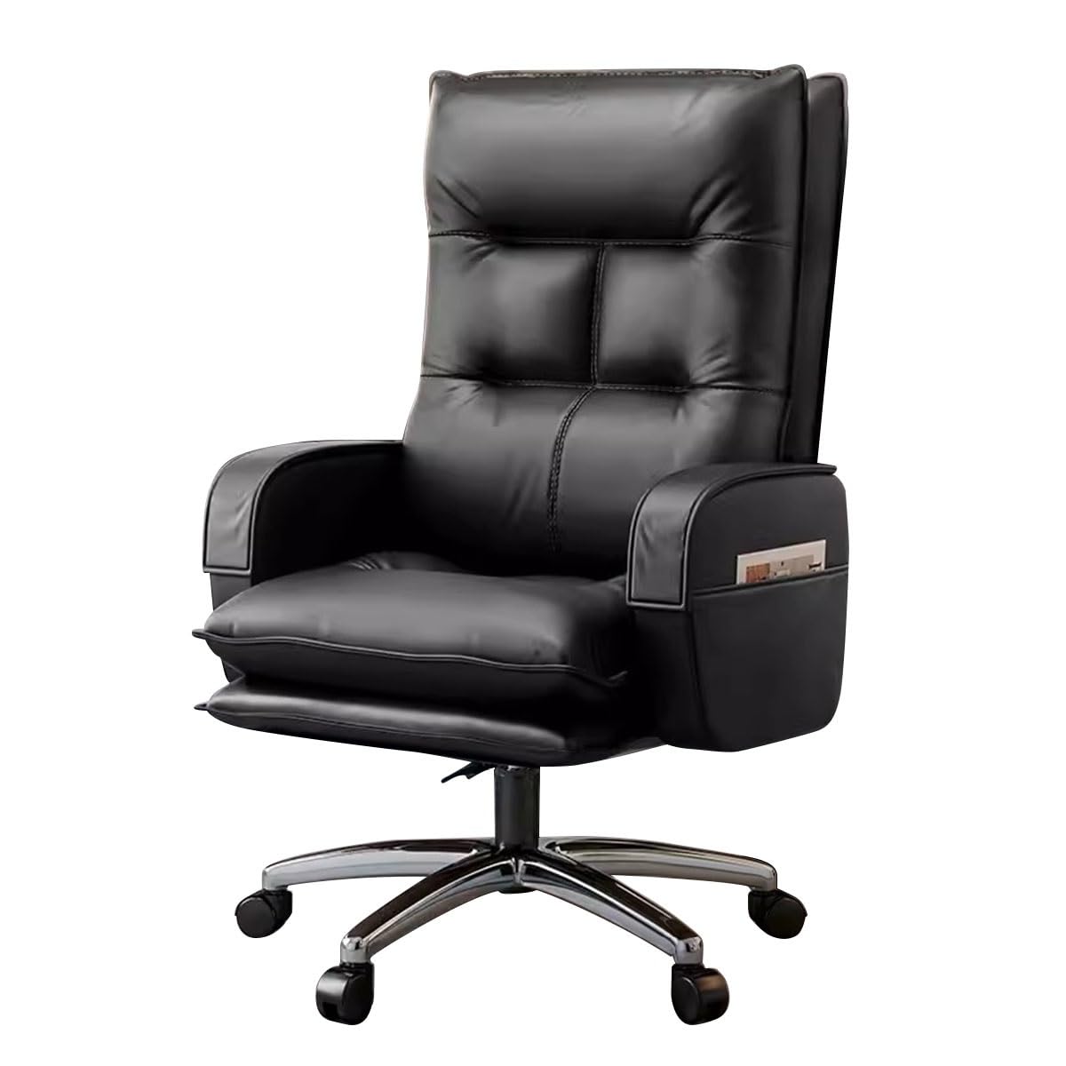 NZPOST Computer Chair Gaming Ergonomic Office Chair Lumbar Support,Pu Leather Executive Chair Padded,Gaming Chair Adjustable Height Swivel Task Chair