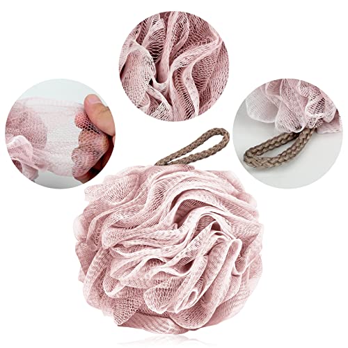 Image of Fu Store Loofah Sponge Shower Loofahs 4 Colors Bath Sponges Body Scrubbers